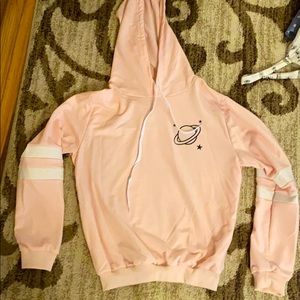 pink space hoodie